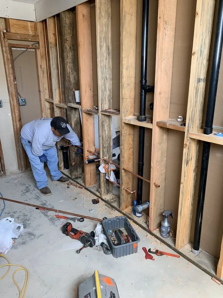Commercial rough-in plumbing for Trenchless Sewer Repair in Pelican Bay